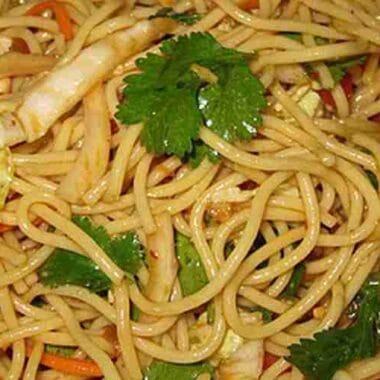 Cambodian Noodle Salad With Sesame Dressing