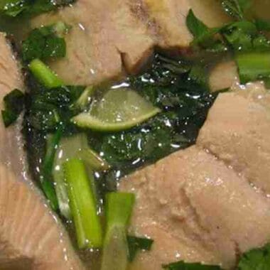 Cambodian Salmon Lime Soup