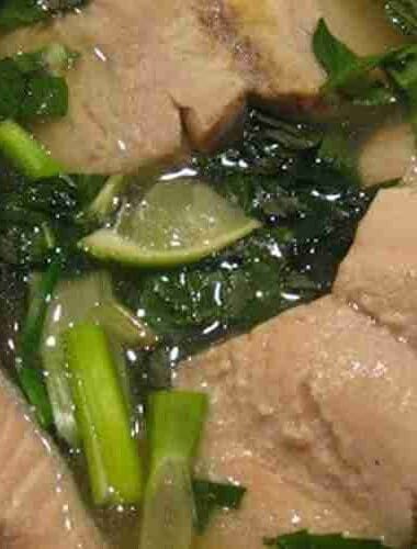 Cambodian Salmon Lime Soup