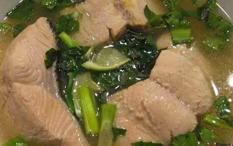 Cambodian Salmon Lime Soup