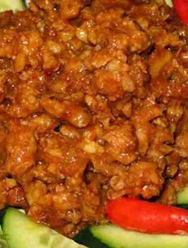 Thai Pork Dip with Tomato