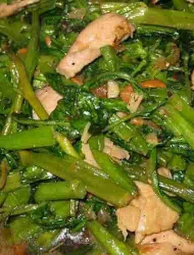 Stir Fry Morning Glory