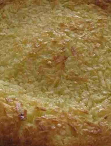 Easy Coconut Egg Custard Pie