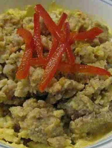 Salted Fish with Minced Pork Steam