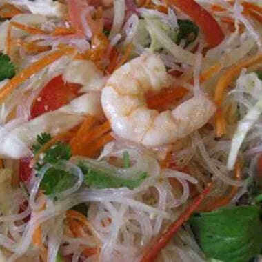 Cambodian Bean Thread Noodle Salad
