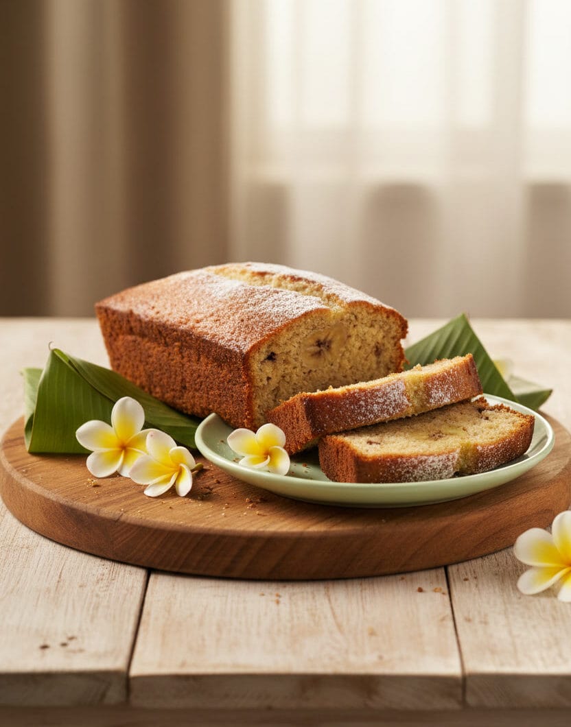 Cambodian Banana Bread Recipe
