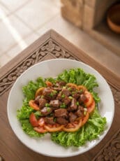 Cambodian Beef Loc Lac Recipe