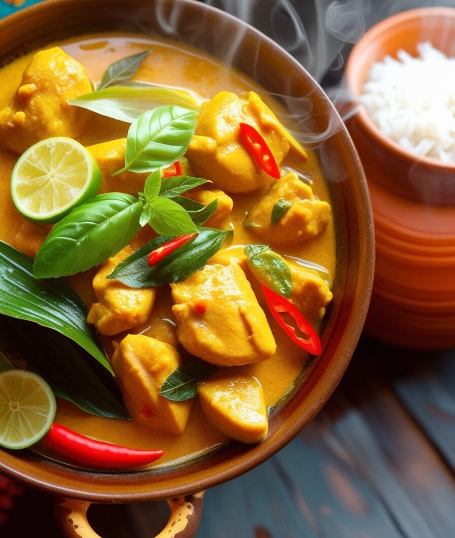 Cambodian Classic Yellow Chicken Curry