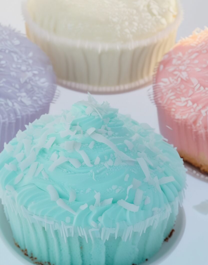 Cambodian Coconut Sponge Cake