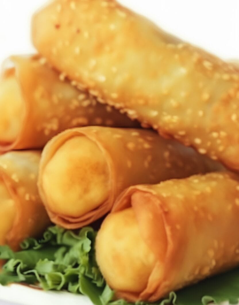 Cambodian Deep Fried Egg Rolls