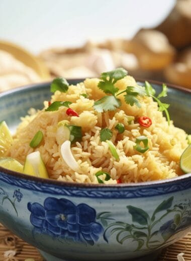 Cambodian Ginger Fried Rice