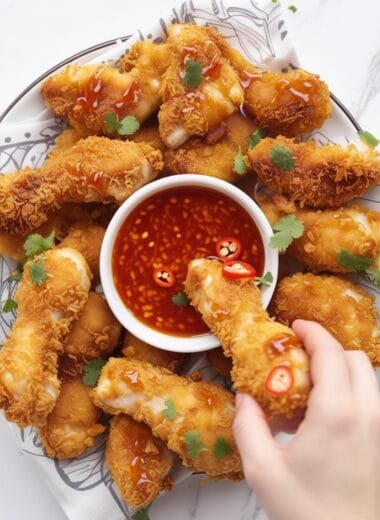 Coconut Chicken with Thai sweet