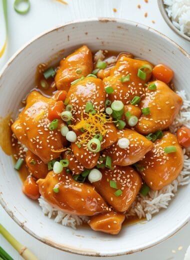 Easy Cambodian Orange Chicken