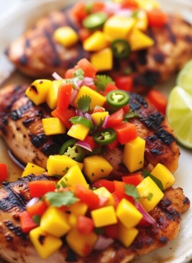 Grilled Mexican Chicken with Mango Salsa