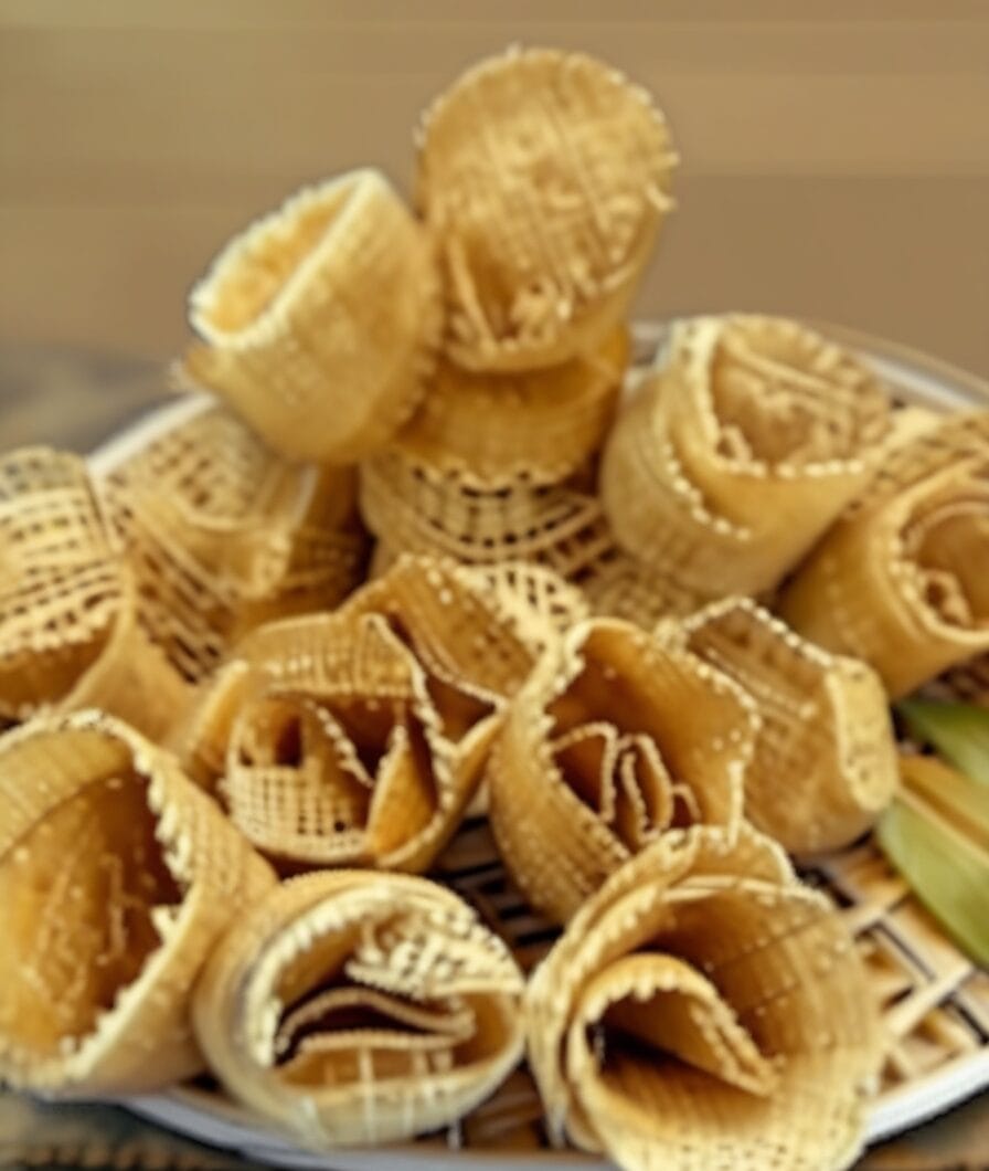 Khmer Crispy Rice Cookie Recipe