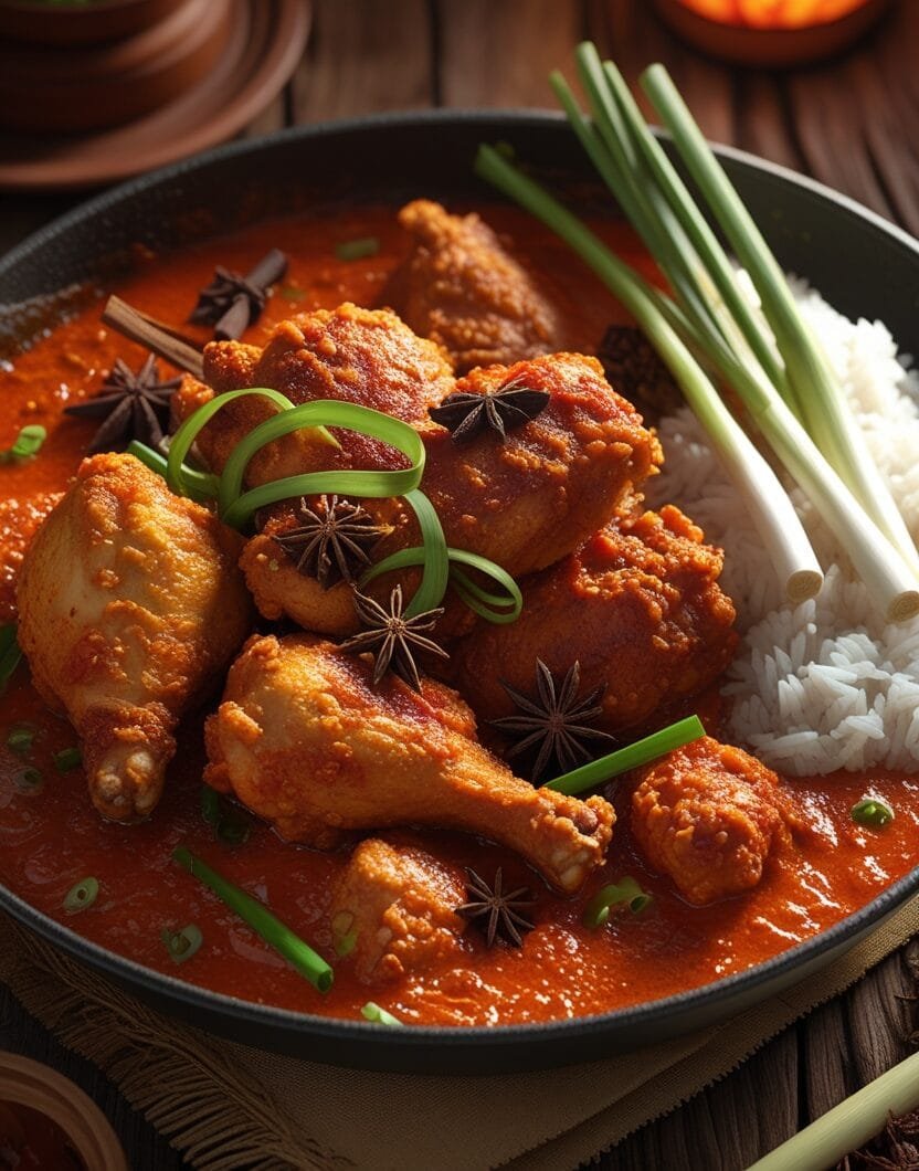 Malay Spicy Tomato Chicken