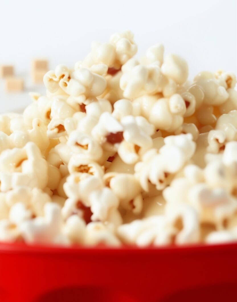 Microwave Caramel Marshmallow Popcorn