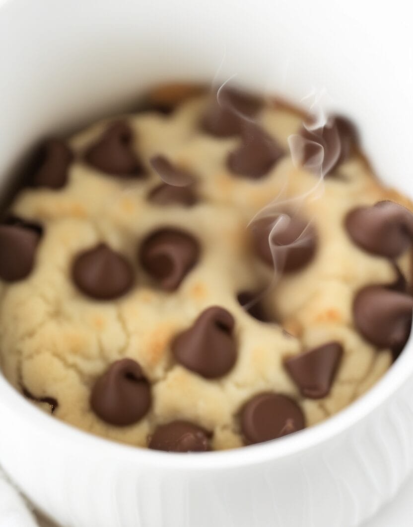 Microwave Chocolate Chip Cookies