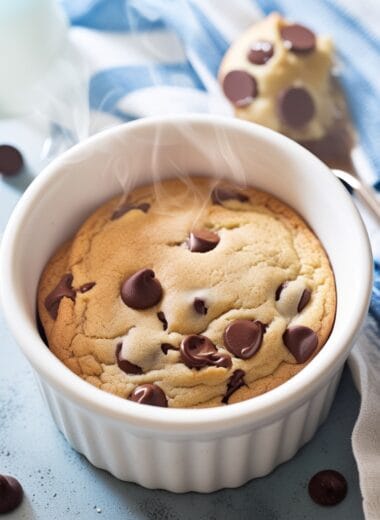 Microwave Chocolate Chip Cookies