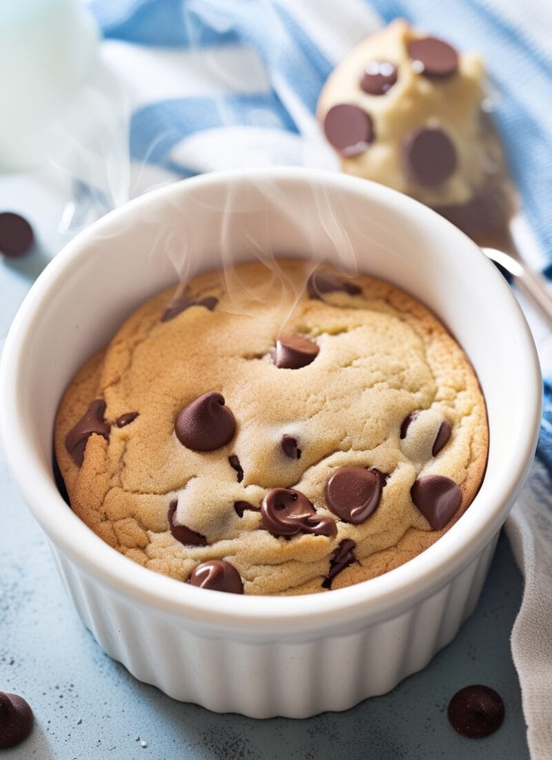 Microwave Chocolate Chip Cookies