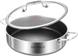 Quarts Deep Frying Pan