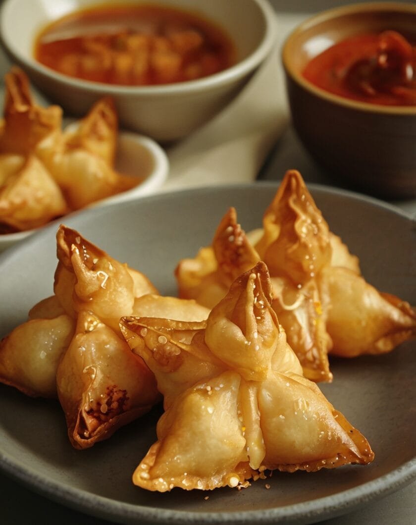 Spicy Cream Cheese Sriracha Wonton