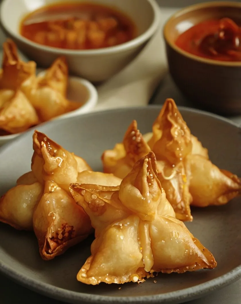 Spicy Cream Cheese Sriracha Wonton