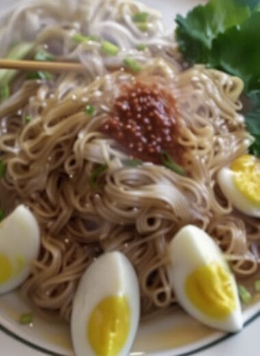 Steam Rice Noodle with Egg Recipe
