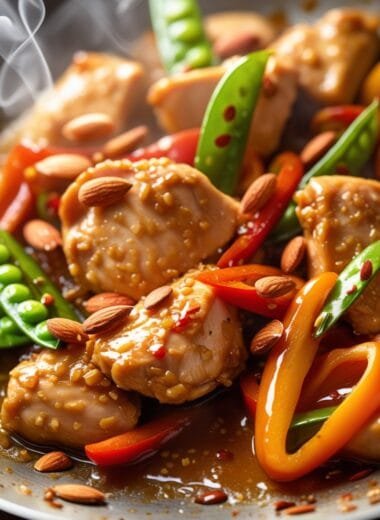 Stir Fry Almond Chicken Recipe