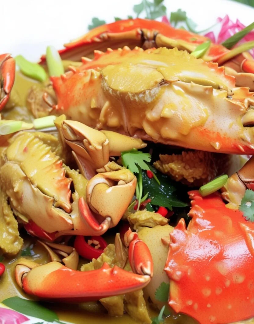 Stir Fry Curry Crabs Recipe
