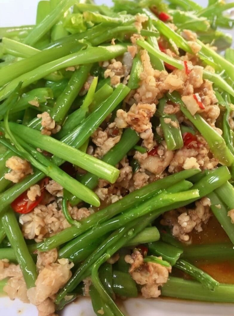 Stir Fry Morning Glory