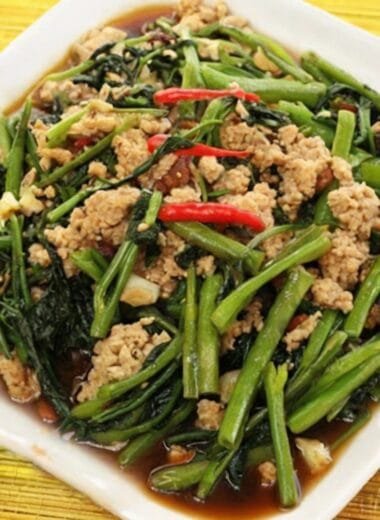 Stir Fry Morning Glory