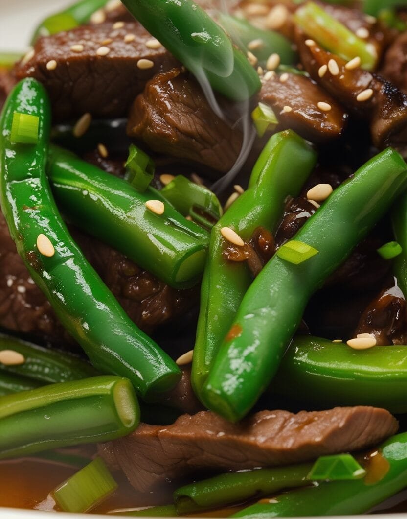 Stir fry Beef with Green Bean