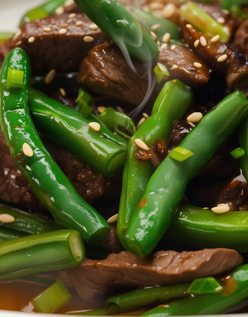 Stir fry Beef with Green Bean