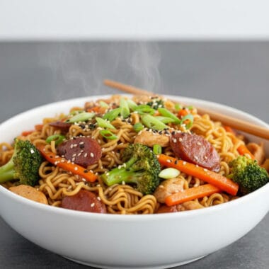 Stir fry Top Ramen Noodles recipe