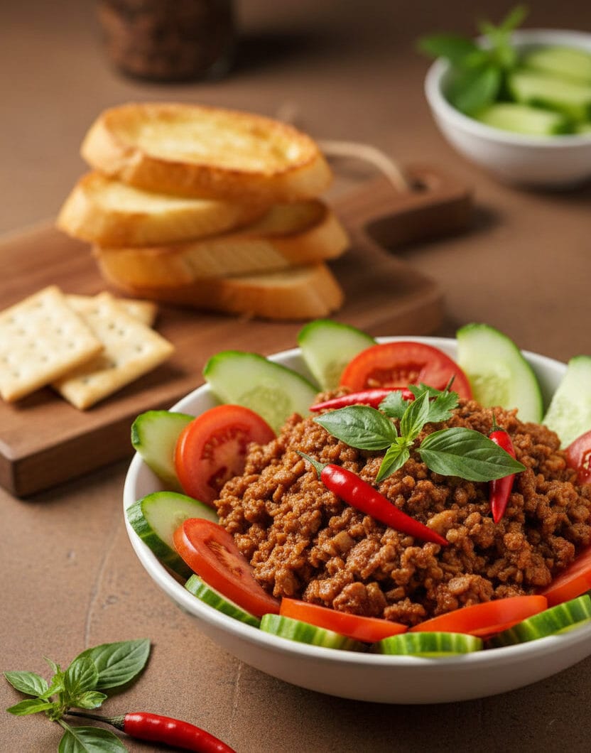 Thai Pork Dip with Tomato