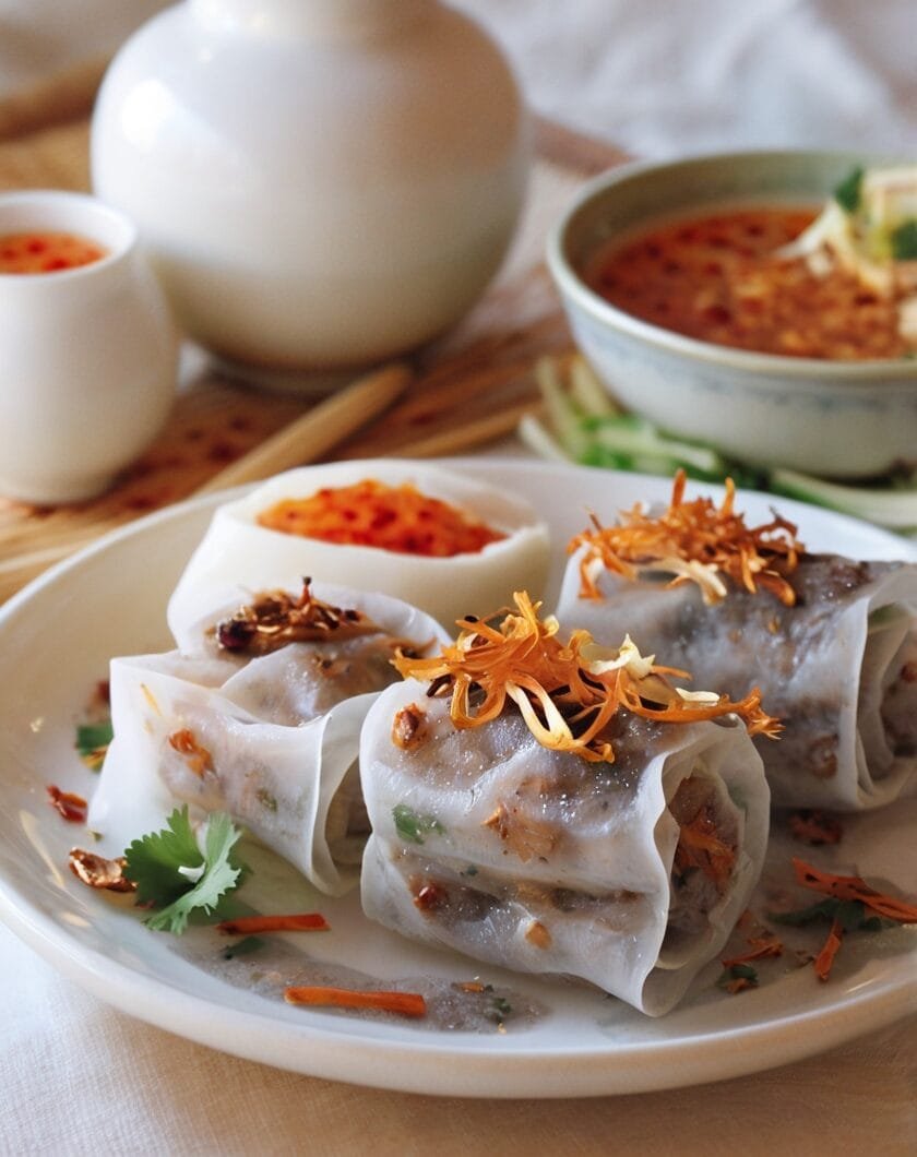 Vietnamese Rice flour Roll Recipe
