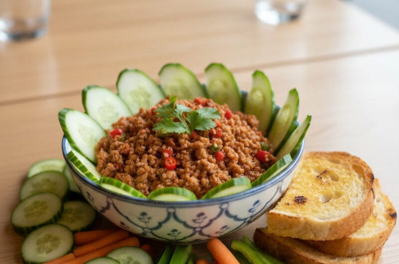thai pork dip with tomato recipe