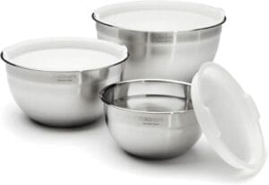 Mixing bowls for food preparation