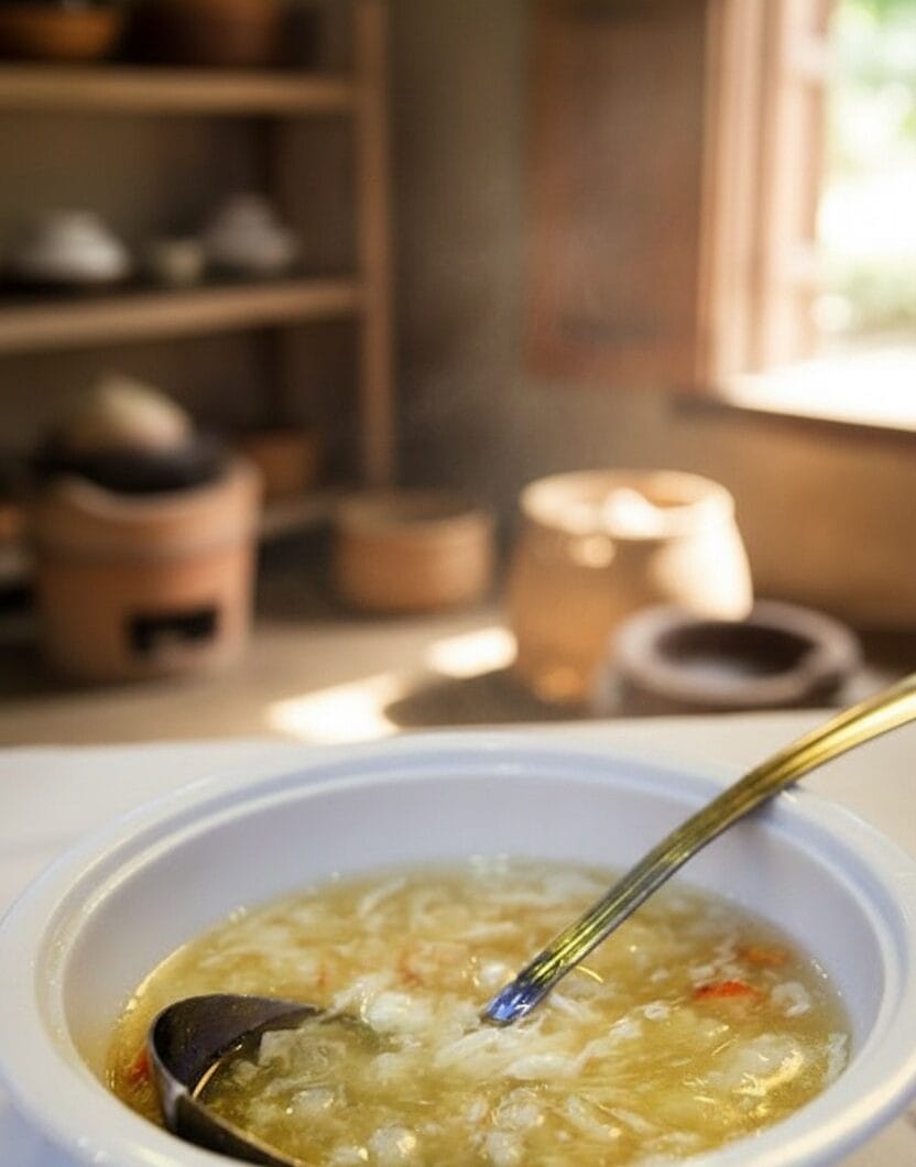 Fish Maw and Crab Soup
