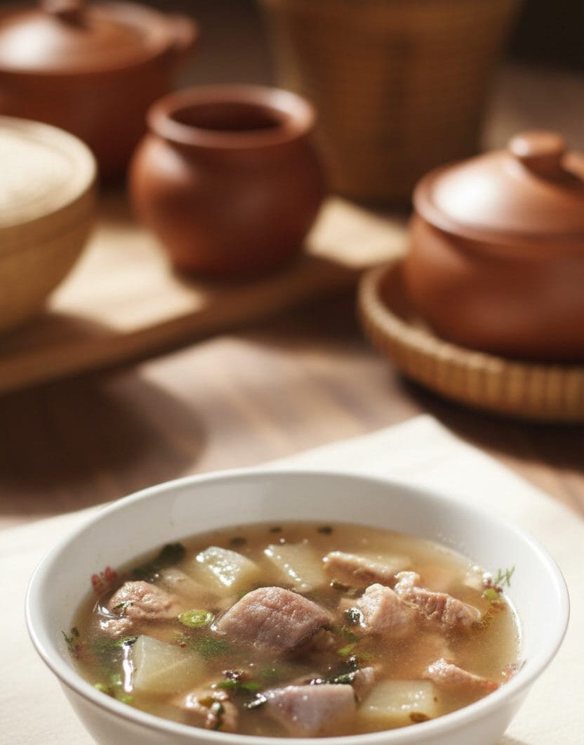 Pork with Taro Root Soup