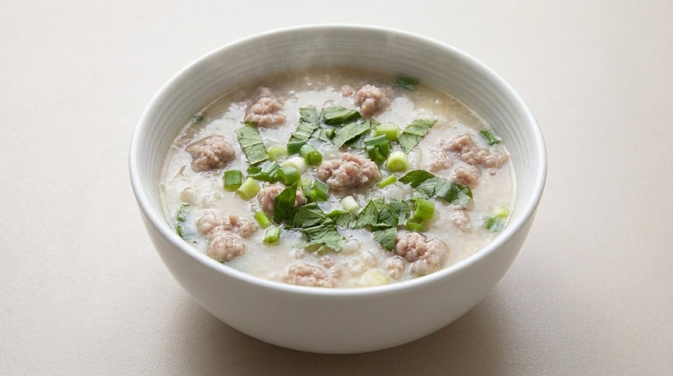 White Yam with Pork Soup
