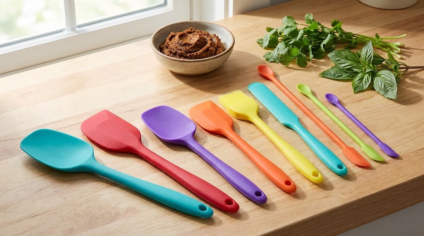 Tired of Metal Utensils Scratching Your Pans? This Silicone Set May Help