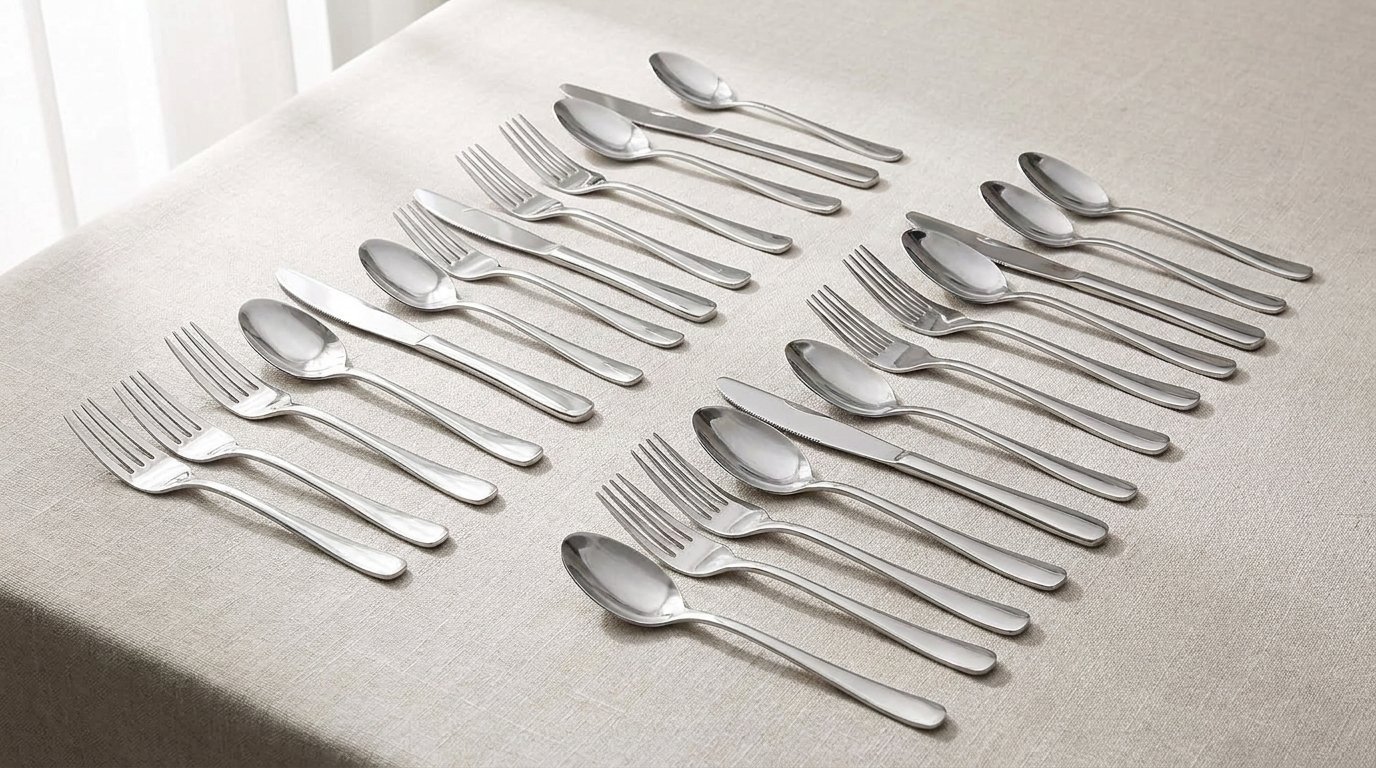 Tired of Running Out of Forks When Guests Come Over? This 40-Piece Set Solves That