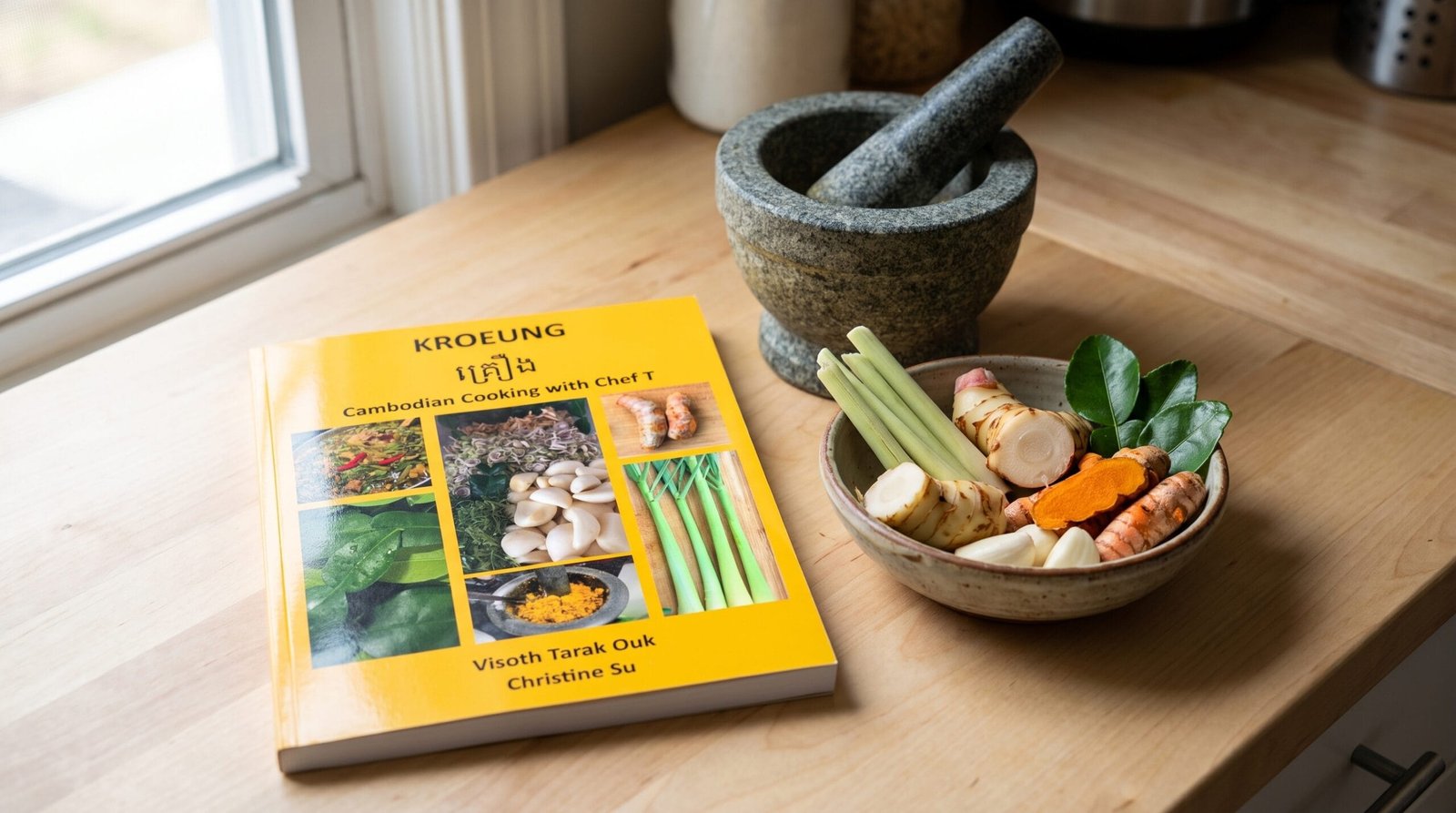 Learn Cambodian Cooking Through Chef T’s Kroeung Recipes